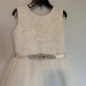 Beautiful Flower Girl or First Communion Gown
